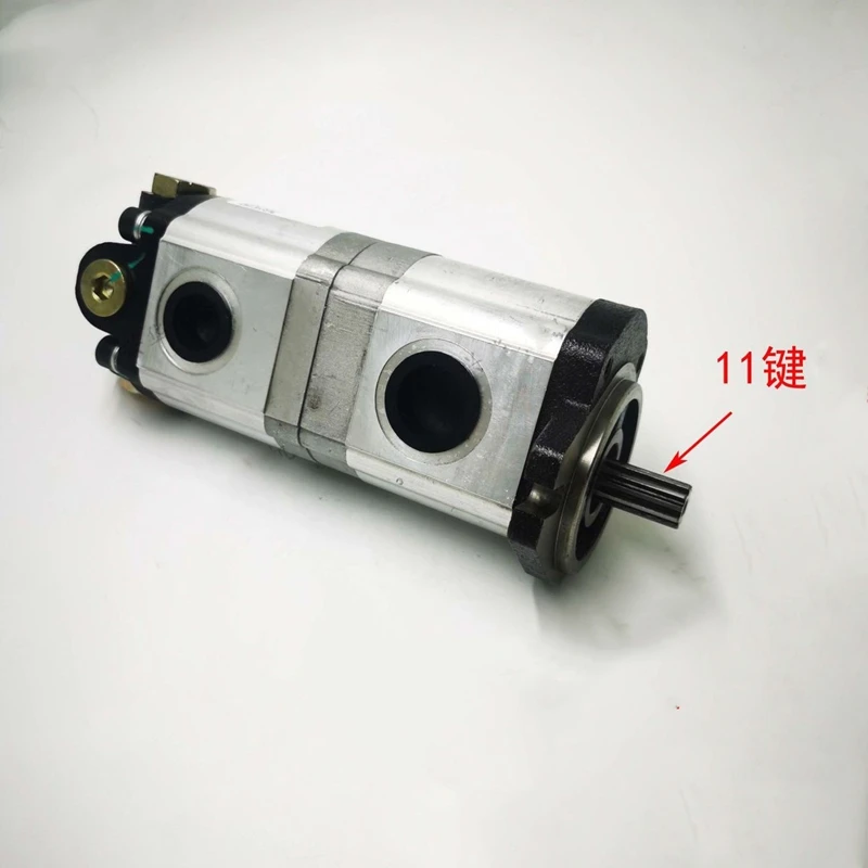 

Foton Lovol Leopard Tractor Dual Pump Gear Pump 11 Key Hydraulic Pump