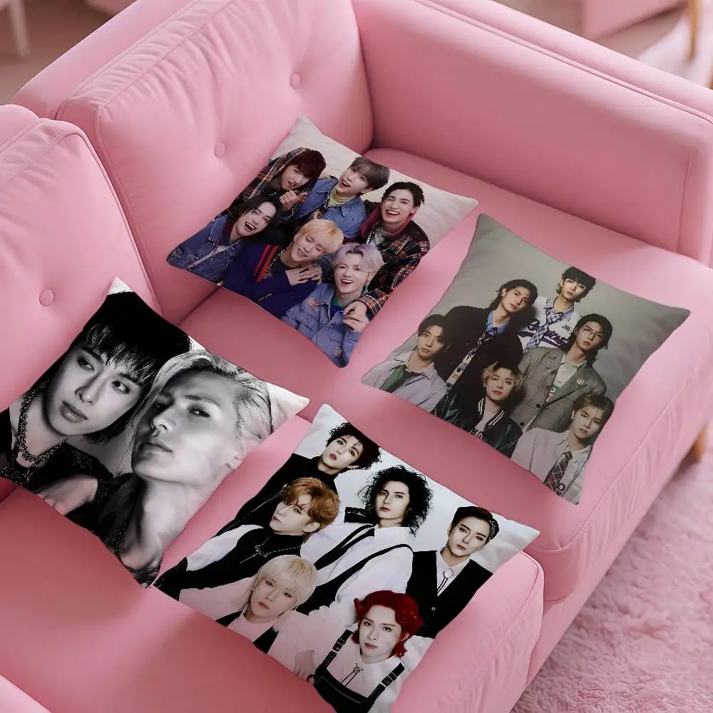 X-xdinary H-HerOes الكورية كيس وسادة نمط الطباعة المخدة غرفة المعيشة أريكة غطاء الوسادة غرفة نوم ديكور