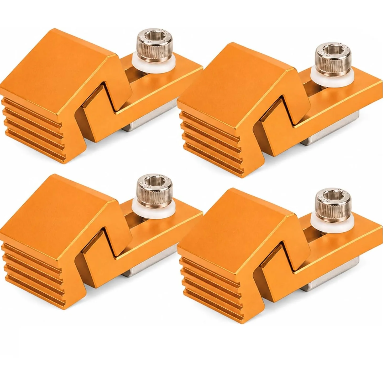 Aluminum CNC Clamps Set: LCompatible With For LUNYEE 3018 For Pro Max Machine Wood Milling Engraving Fixture Set
