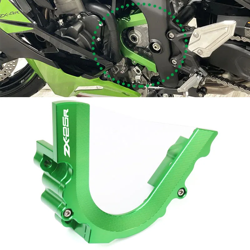 

Motorcycle CNC Front Sprocket Cover Chain Guard Protector Fit For ZX-25R ZX25R ZX 25R 2020-2024