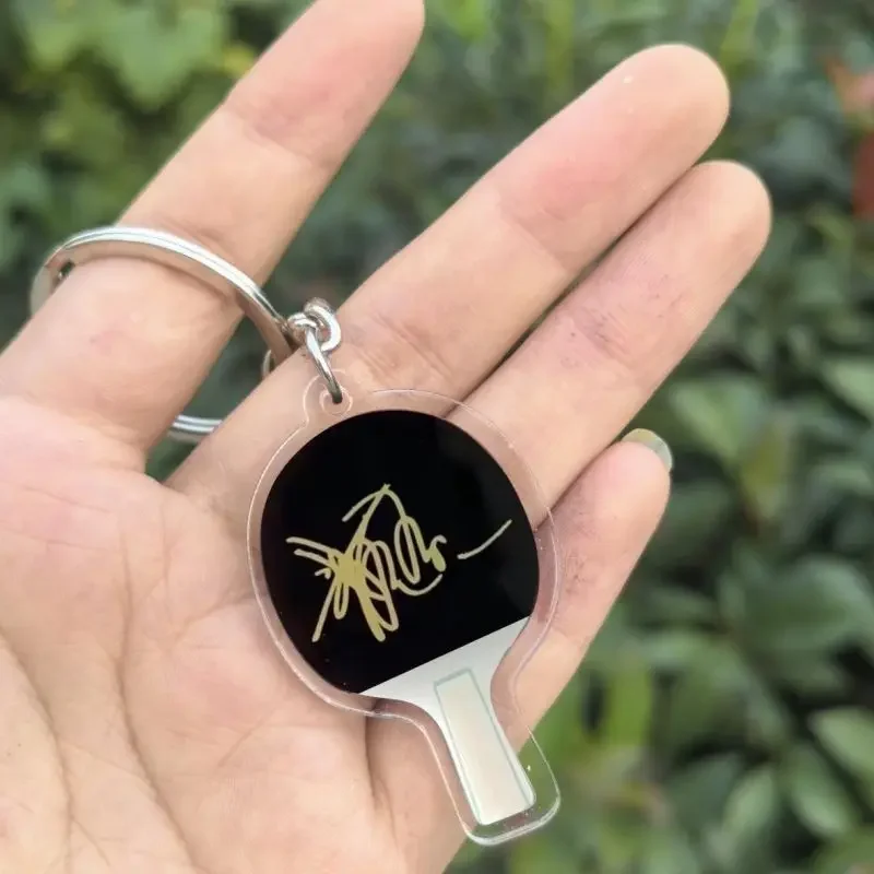 Ma Long， Sun Yingsha， Wang Chuqin， Fan Zhendong Keychain Pendant Table Tennis Gift