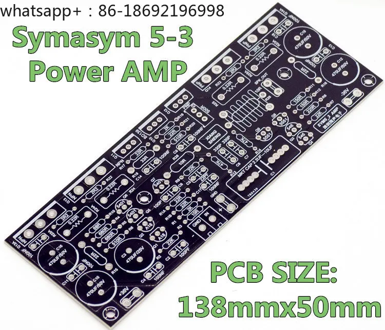 X2 Symasym5-3 Sym-3 Xiangsheng 200W Discrete Component Power Amplifier Board Class A and B, Audio DIY Kit