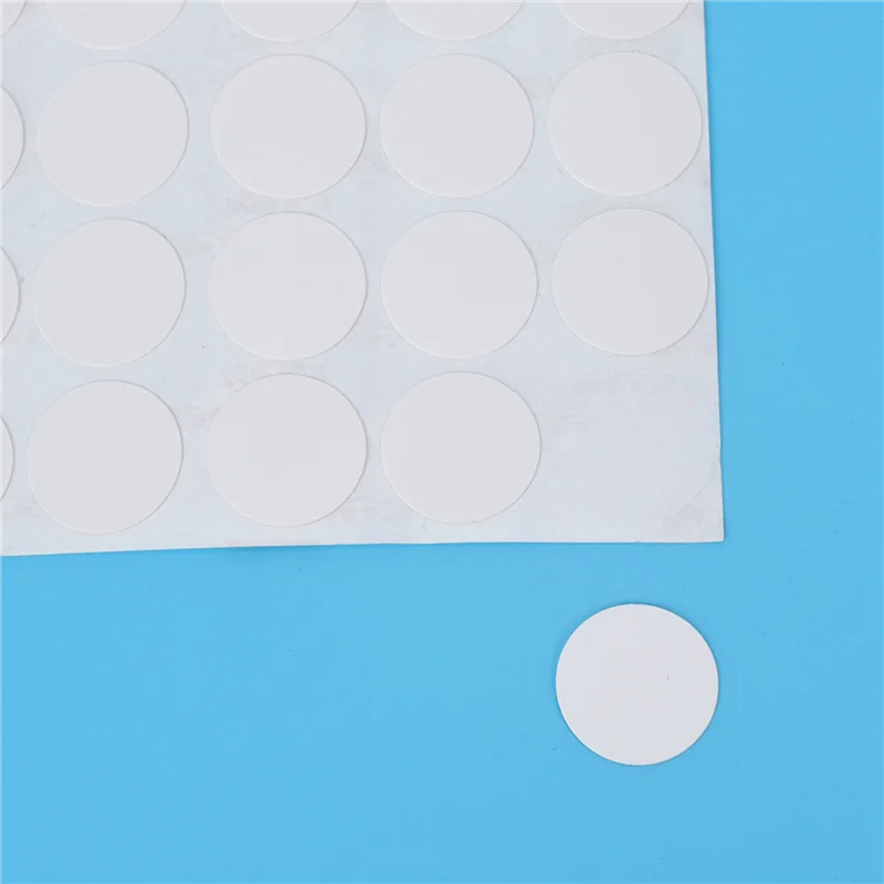 

8X Wardrobe Cupboard Self-Adhesive Screw Covers Caps Stickers 54 In 1 White-ABXK