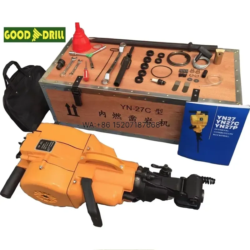 Wmwmnu for Powered Portable Rotary Drilling Rig Hand Breaker Rock Ore Mining Jack Hammer Compactor