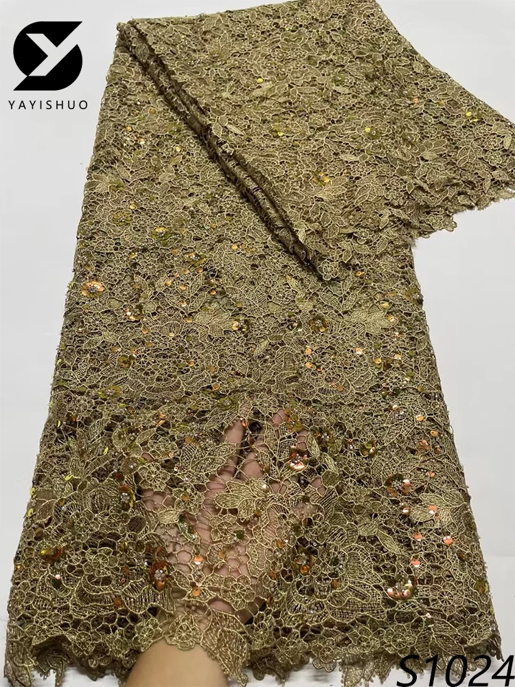 دانتيل مطرز جبر رقيق، قماش فوال كوري، صديق للبشرة، ثوب حورية البحر الأفريقي، شيونغسام دبي الراقي، قماش بوبتيل
