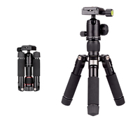 Portable Travel Tripod Mount 360 Rotating Ball Head Adapter Mount Extendable Feet for Gopro 12 for iPhone Stand Projector Holder