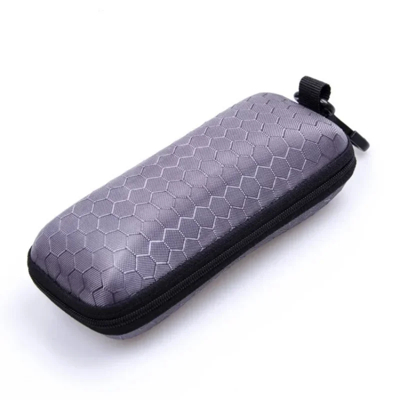 Glasses Storage Box Honeycomb Zipper Spectacle Case Sunglasses Case Black Sunglasses Zipper Bag Sun Case Variety Multicolor