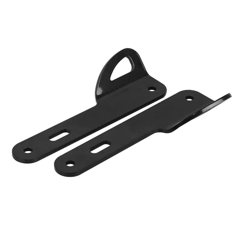 Strange Bracket Kit For Black Front End Fork Tie Down Fit For 1993-2023 Electra Glide