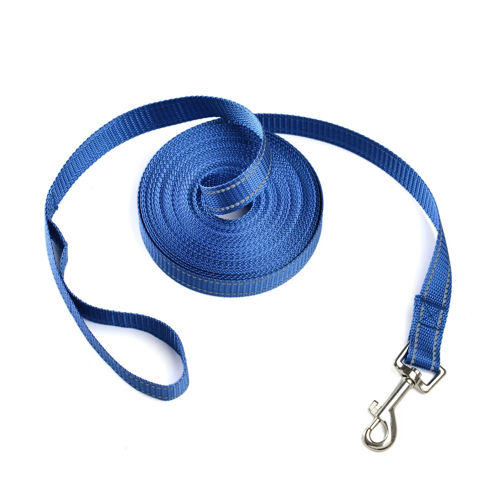 Nylon Dog Leash Reflective Traction Rope For Small Large Dogs Outdoor Training Walking Puppy Lead Belt Long Lanyard Pet Supplies_voghion.com