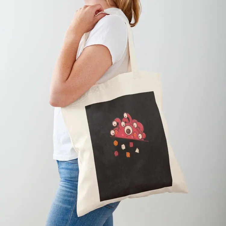 

Cute Beholder Dice Tote Bag canvas tote bag Lady bags the tote bag women