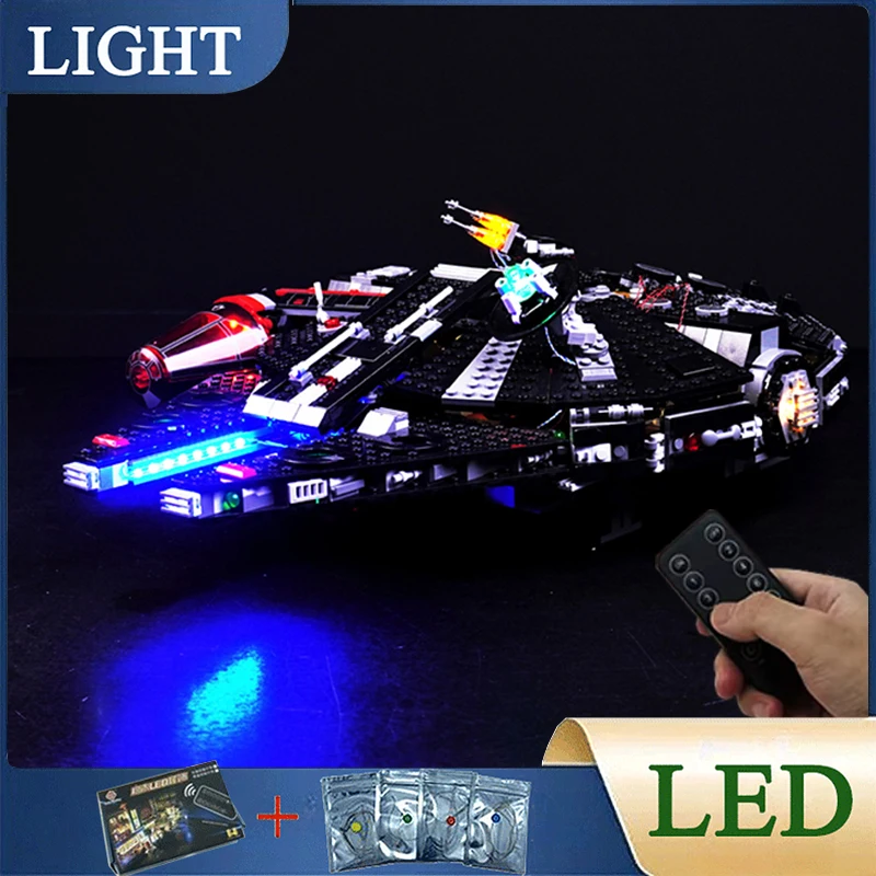 

Набор светодиодного освещения роскошного качества для Lego 75389 (только светодиодный светильник, модель без блоков), идеально подходит и блестящее сияние