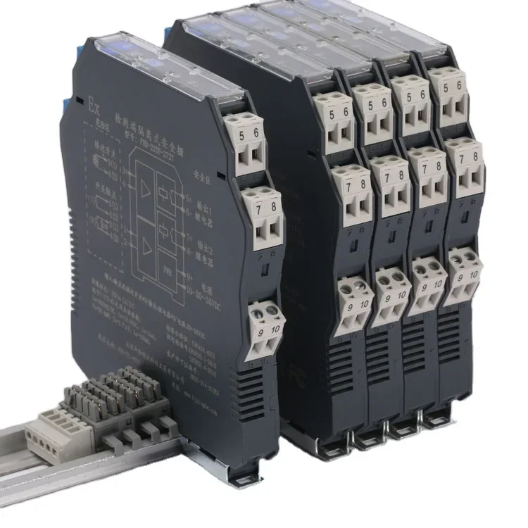 

Инторично безопасный изолированный защитный барьер с входом контактного и логического уровня/выходом управления переключателем