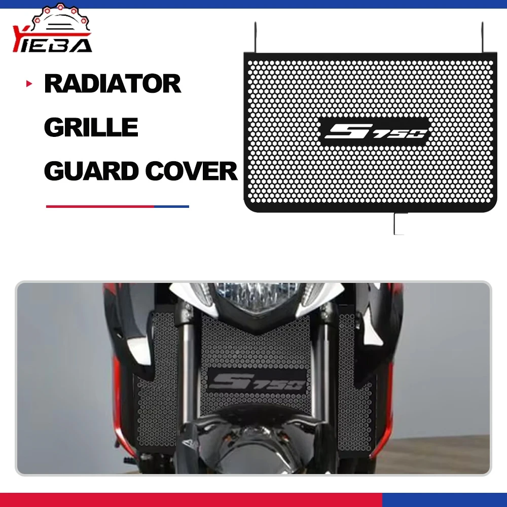 

For Suzuki GSX S750Z S750 2018 2019 2020 2021 2022 2023 2024 2025 2026 Radiator Grille Guard Protector Cover Protection