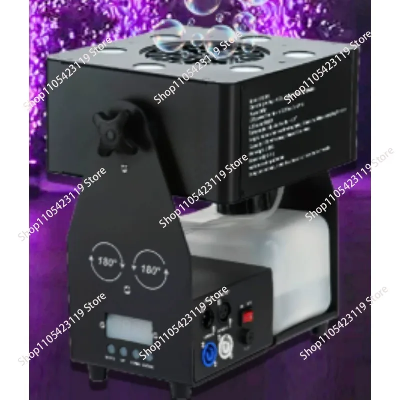 Bubble Machine LED Automatic Bubble Blowing Machine Water Park Stage Performance Special Effects Remote Control Bubble Machine