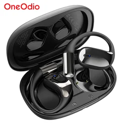 Oneodio-Fones De Ouvido Aberto Sem Fio, Fones De Ouvido Bluetooth 5.3, Condução De Ar, Fones De Ouvido Esportivos, 4 ENC Mic, Bass OWS, SuperEQ, T44