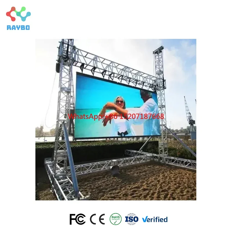 RAYBOLED P3.9 Smd Outdoor Indoor Stage Background Party Event Hanging Auditorium Rental Led Tv Video Display Panel Module Screen