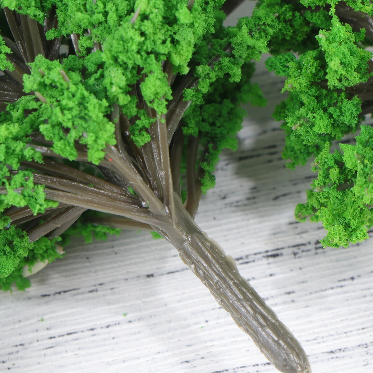

7 pcs Poplar Tree Model 3cm 4 5cm 6 5cm 8cm 10cm 12cm 14cm Green Landscape Decorations Plastic Scenery Garden Miniature