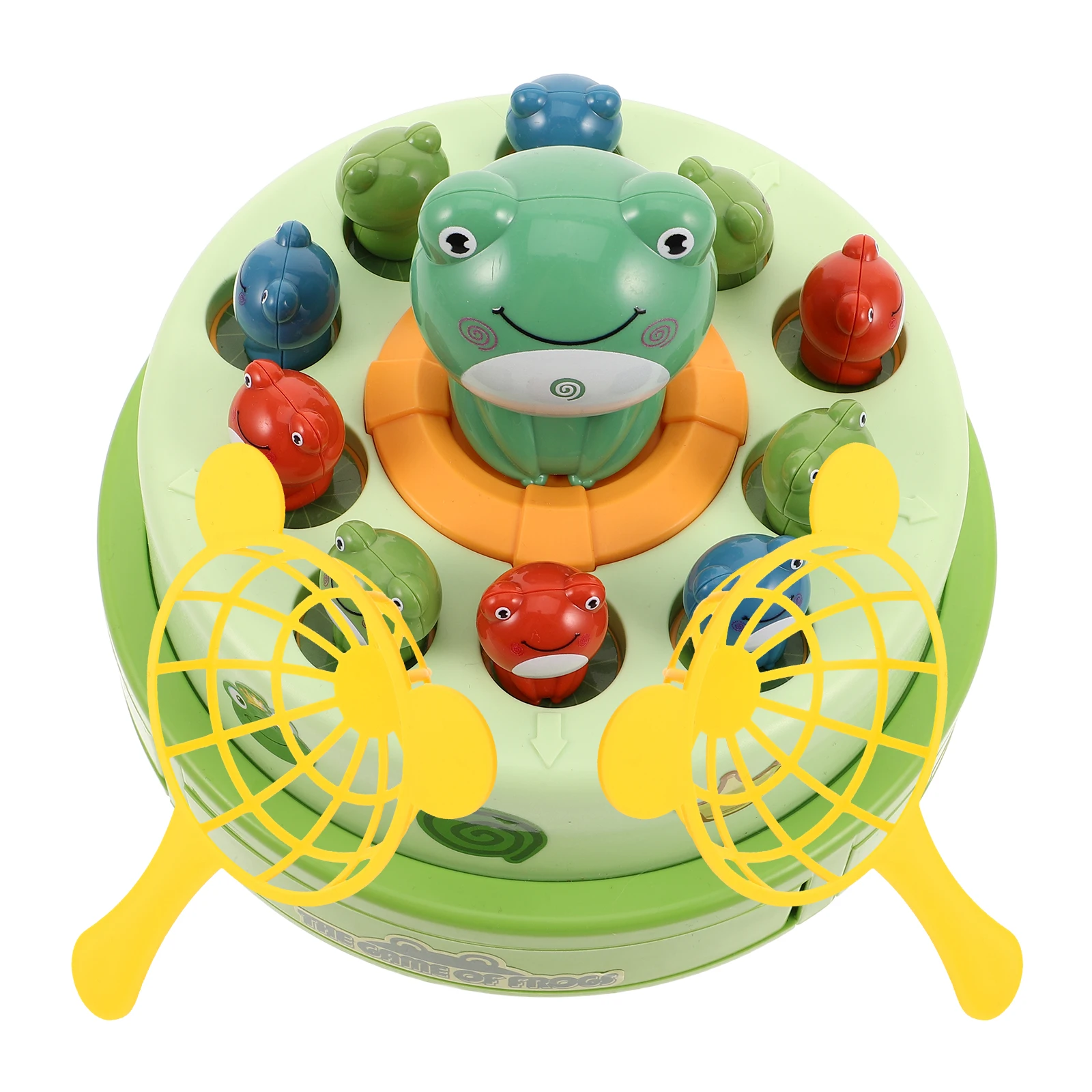 

1Set Frog Bounce Catch Game Interactive Rotating Musical Desktop Play Child Parent Indoor Outdoor Family Activity Game