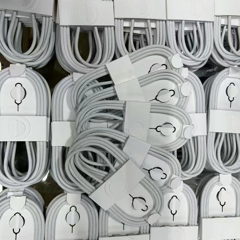 

5 шт./лот, 60 Вт, OEM-кабель типа C к Type-C, линия передачи данных для iPhnoe 16 16Pro 16Plus 16ProMax, USB-C, зарядное устройство, кабели для передачи данных