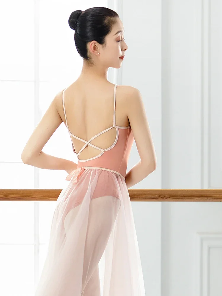 Body da balletto per donna Danza per adulti Canotta Ginnastica Body Costume da balletto Rosso Nero Body Costumi da bagno Costume da bagno Donna rosa