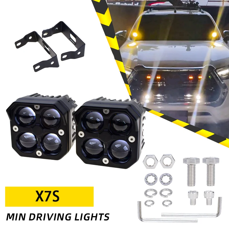

SENLO 12V 24V Car LED Working Light Hi-lo Beam Motorcycle Spotlight Fog Light For Truck SUV UTV ATV Auxiliary Lamp LED Headlight