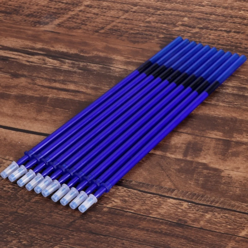 10 шт./компл. 0,5 мм стираемые гелевые ручки, заправки для магических письменных принадлежностей для исследования, офисные