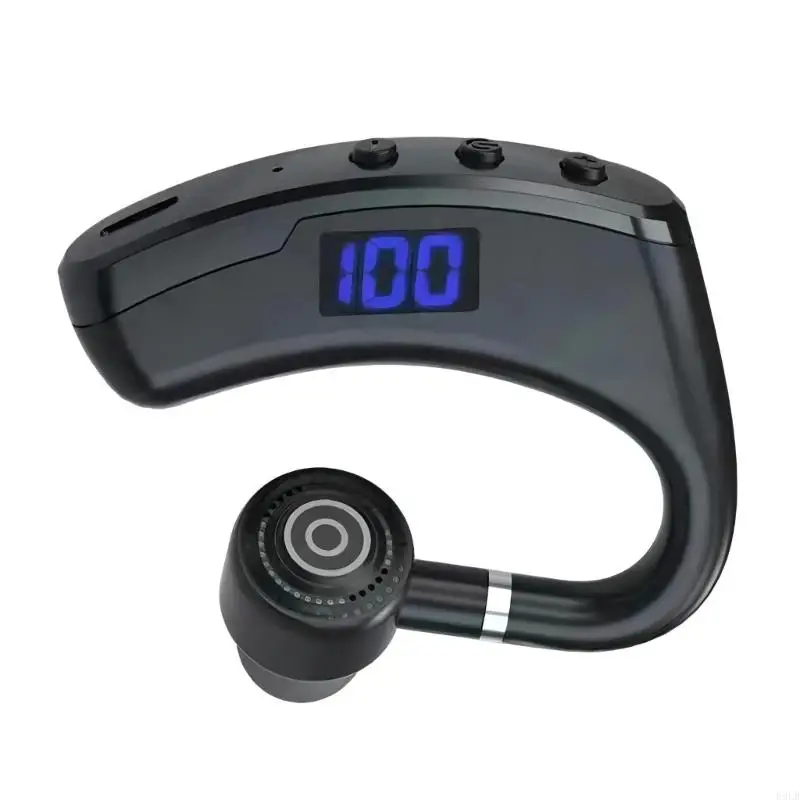 2025 New V9 Digital Display наушник BT5.0 Беспроводная гарнитура для музыки для отмены шума с помощью микрофона