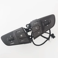 Car steering wheel buttons, Bluetooth audio volume music mode switch for Peugeot 508 408 4008 5008 2008 308 for Citroen C4 C5 C6