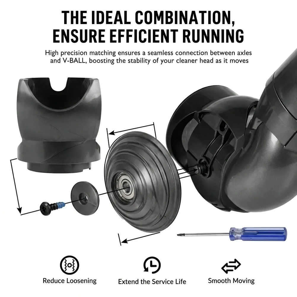 Motorized Floor Brush Attachment High Torque Cleaner Head Powerful Suction Technology Quick Installation Design