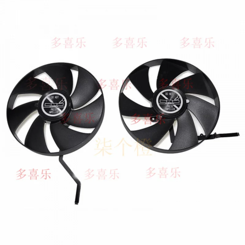 QQ مروحة تبريد بطاقة الرسومات الصامتة بدون فرش DC ذات المحمل السائل #2