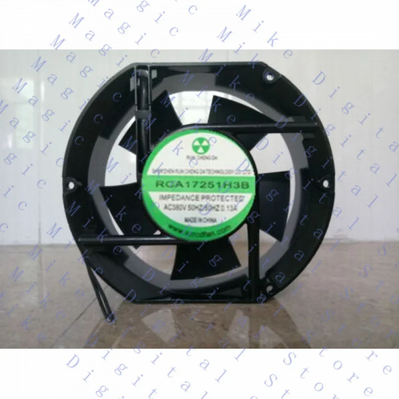 

H 1 шт. ДЛЯ RUN CHENGDA Вентилятор RCA17251H3B AC 380 В 0,13 А 17251 17 СМ 2 провода