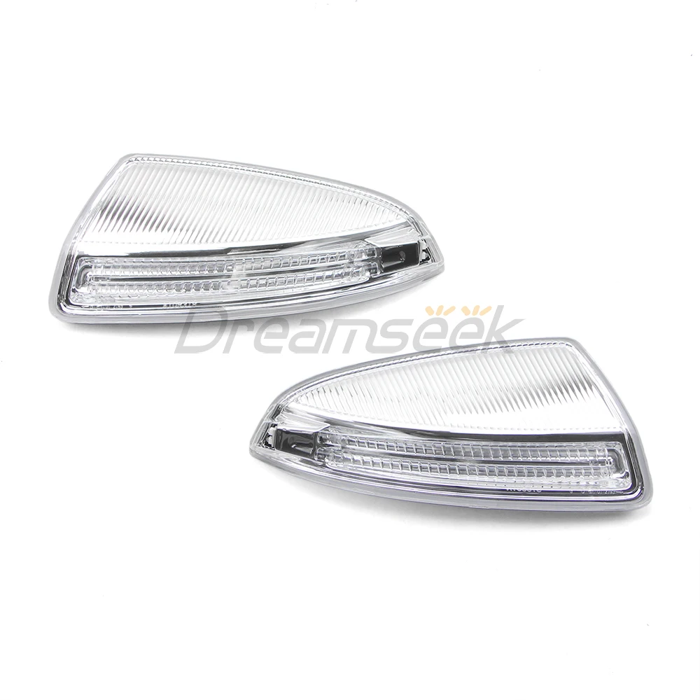 LED Side Door Mirror Light for Mercedes-Benz C-Class W204 C250 C300 C350 C63 ML-Class W164 ML300 ML320 Rearview w/ Turn Lamp L+R
