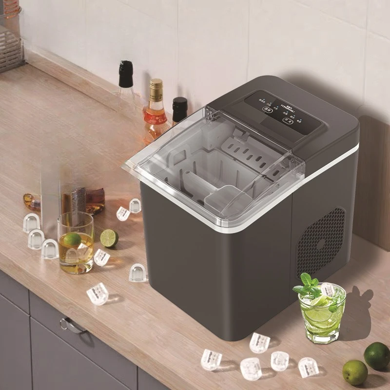 

New ice maker for small household use, summer multifunctional, portable dormitory, fully automatic