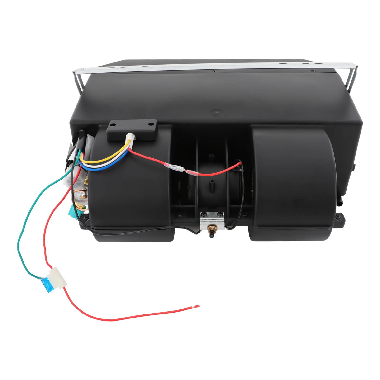 مبخر تكييف الهواء للشاحنة 24 فولت 3 سرعات 3300 كيلو كالوريتي/ساعة 2 منافذ مصبغة لمركبات البناء الزراعية RVs