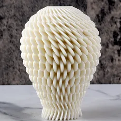 3D Geometry Ball Candle Silicone Mold New Design Irregular Spherical Column Resin Soap Plaster Mould Cake Chocolate Molds Gifts