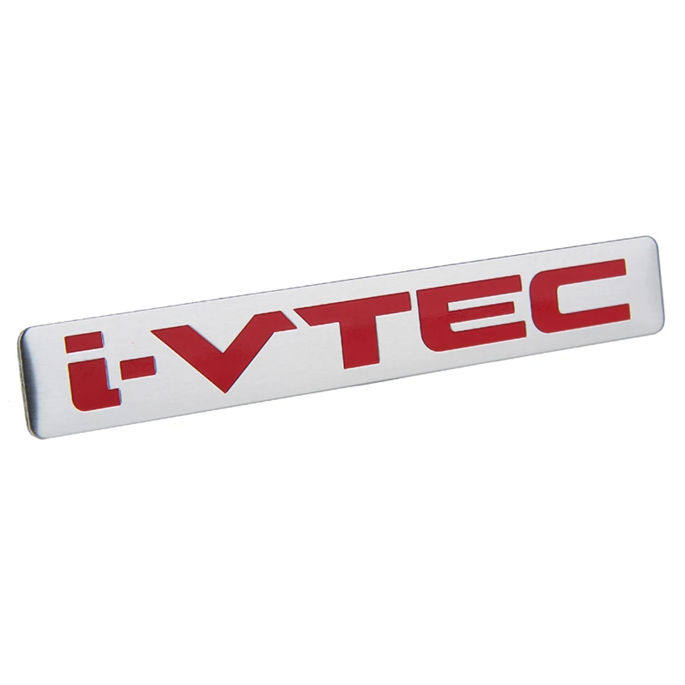 Car Styling Metal Auto Car Sticker Emblem Badge Decal For i-VTEC Logo For Honda CRV Civic Accord Fit Crosstour Jade Elysion Jazz