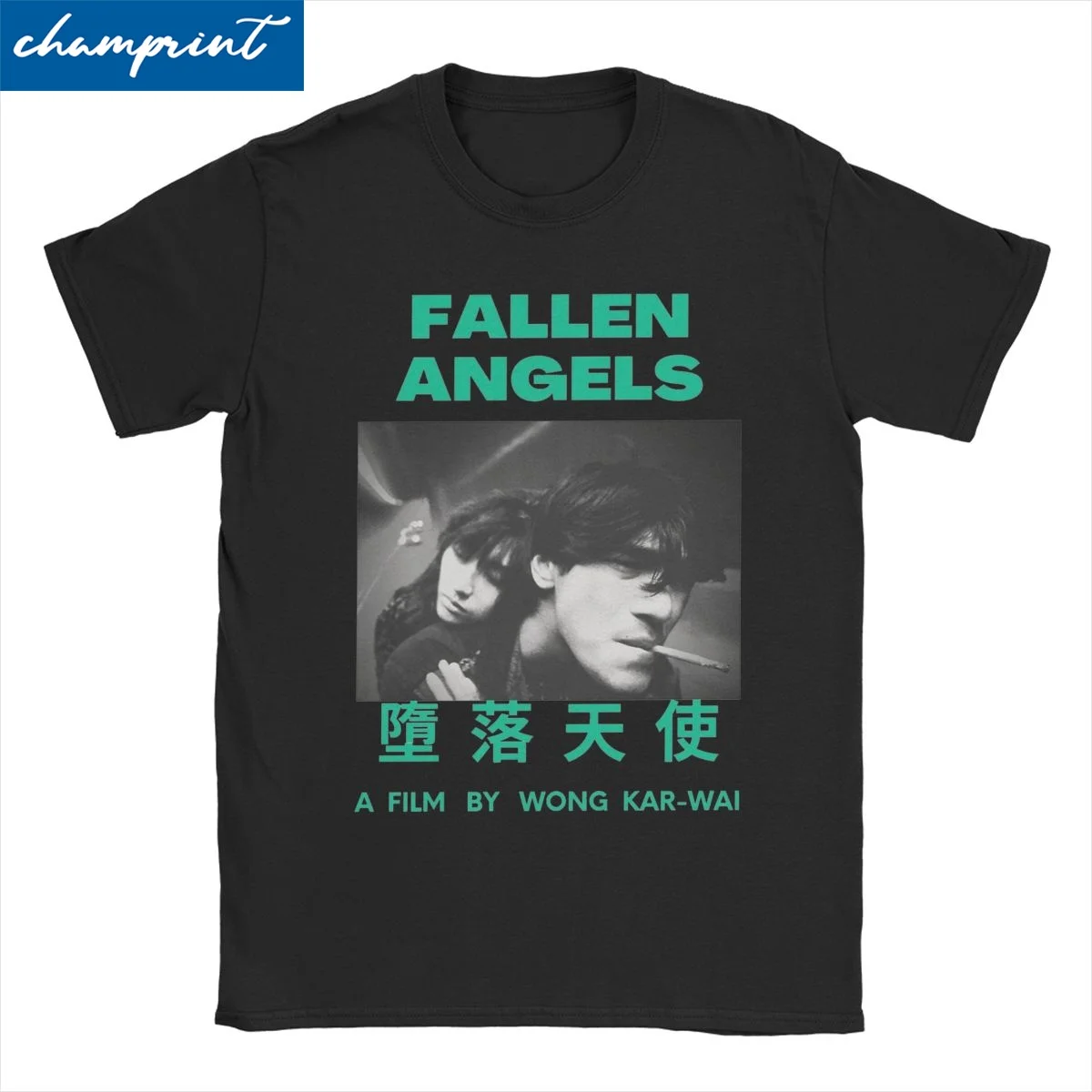 Fallen Angels Wong Kar Wai Men Women T Shirt Movie Casual Tees Short Sleeve Crewneck T-Shirts Pure Cotton Unique Tops