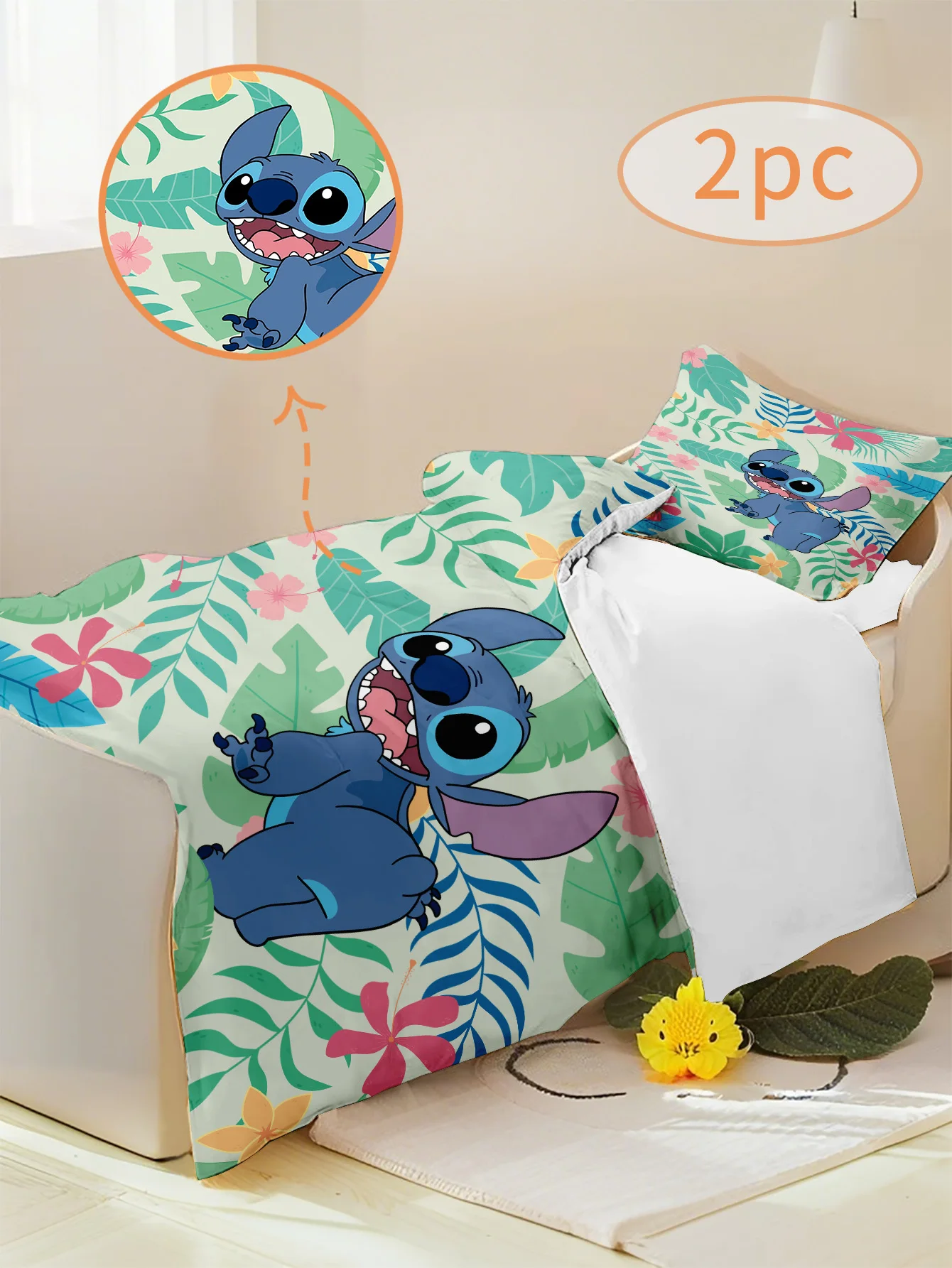 

Stitch Baby/child Duvet Cover Set Bedding Comforter Sets 3D Children'S Bedding Set 2-Piece Maternity and baby bedding