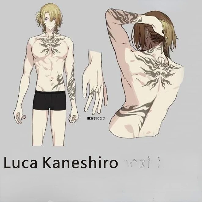 Luca Kaneshiro にじさんじ コスプレ 衣装 　タトゥー にじさんじEN】ルカ・カネシロ 私服 コスプレ 新衣装 衣装 高品質 Luca