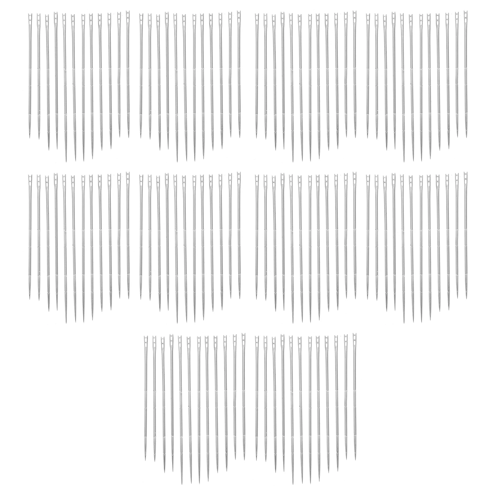 

120 PCS Sewing Needle Blind Stitch Easy Threading Needles Knitting for The Eye Stainless Steel