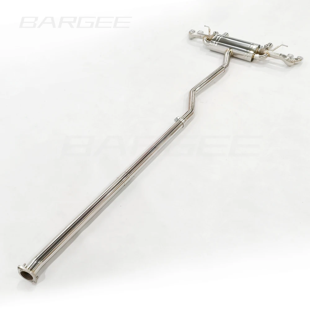 Bargee Performance Exhaust Muffler Pipes EXHAUST CATBACK for S60 V60 XC60 S90 V90 T5 T8 2.0T 2018UP Catback Exhaust System