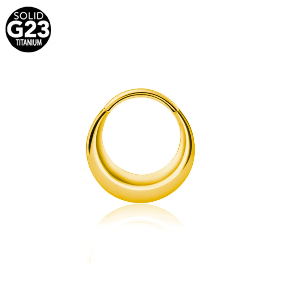 G23 Titanium Bee Septum Nose Ring Piercing