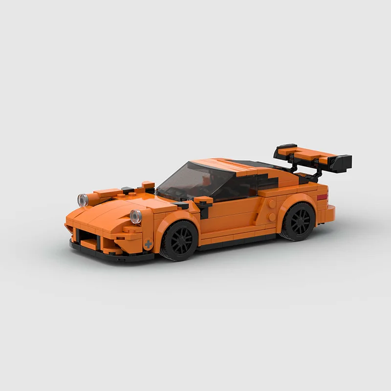 

MOC Racing Car Assembly Vehicle Brick Model Educational Toy Christmas Gift for Kids Car Model Kit for Assembling & Display