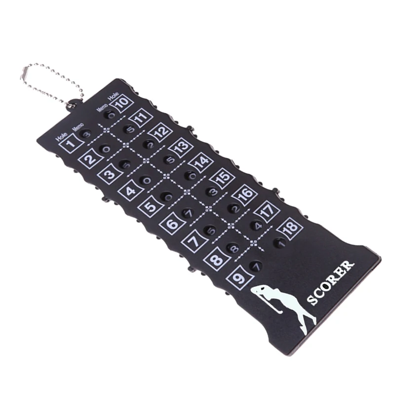Golf Score Shot Counter With Key Chain, Golf Training Aid, Golf Score Indicator