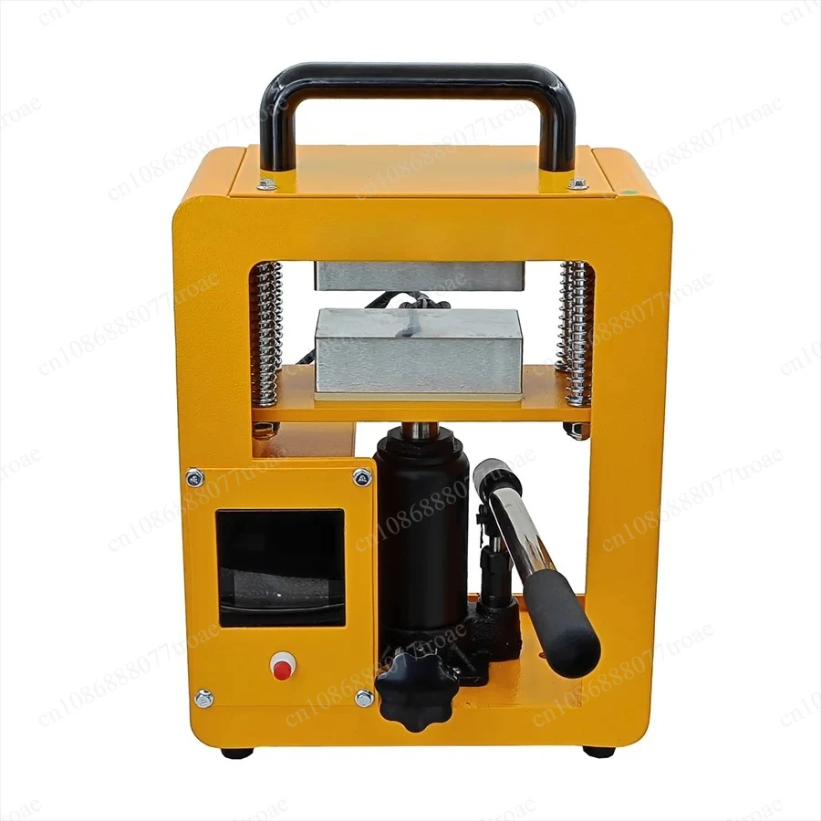 Small Rosin Hot Press Machine, Max 5 Ton Pressure, Dual Heating Plates to 250C, 110V 220V for T-Shirts Mugs DIY Craft