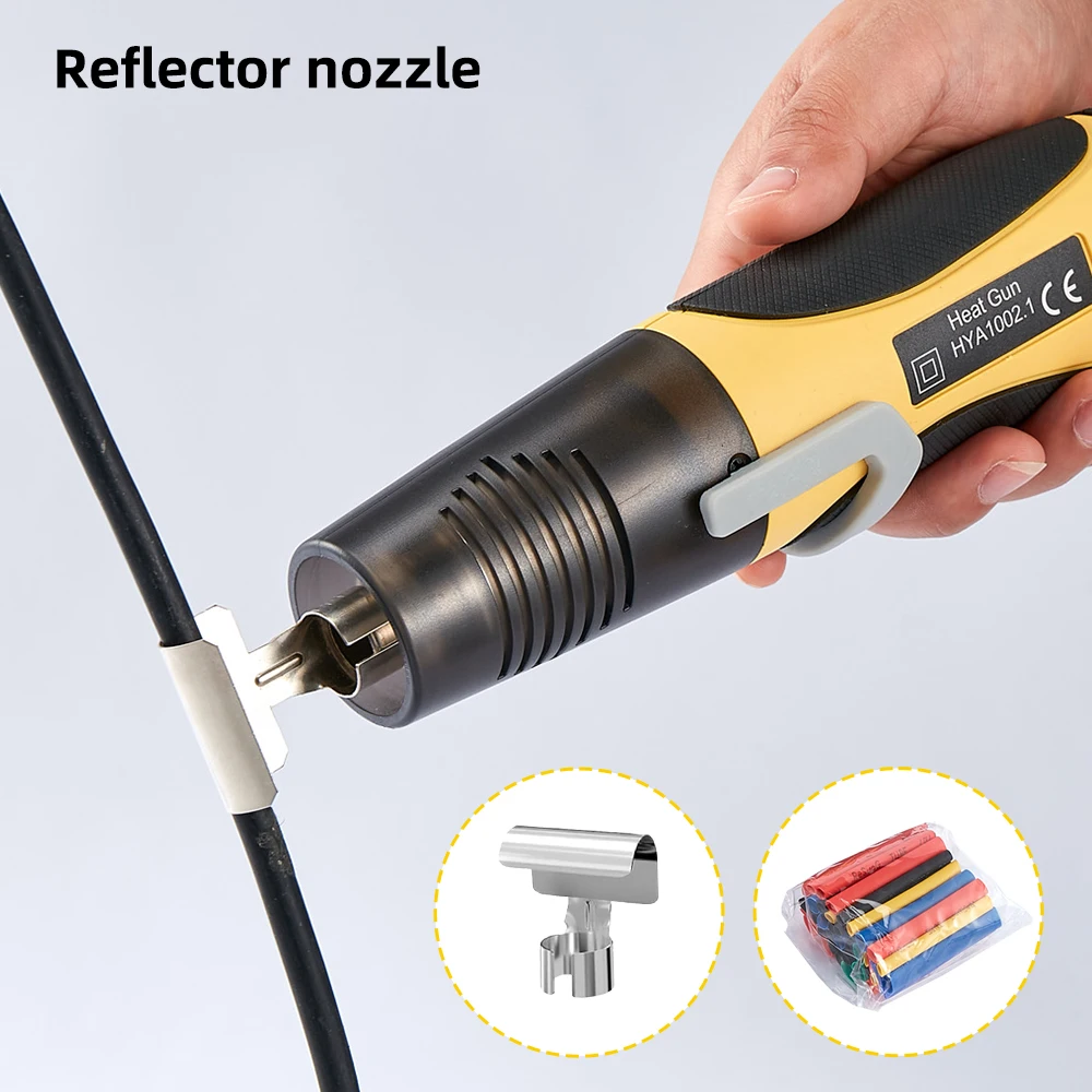 350W/450W Two-Speed Hot Air Gun Temperature Adjustable DIY Mini Heating Gun Welding Heat Gun Mobile Phone Repair Car Film Tool