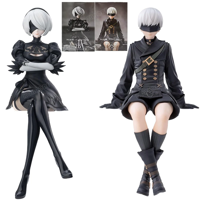 NieR:Automata 2B Anime Girl Figure NieR YoRHa No.2 Type B Action Figure Automata Ver1.1a 9S/A2 Figurine Sexy Model Doll Toy Gift