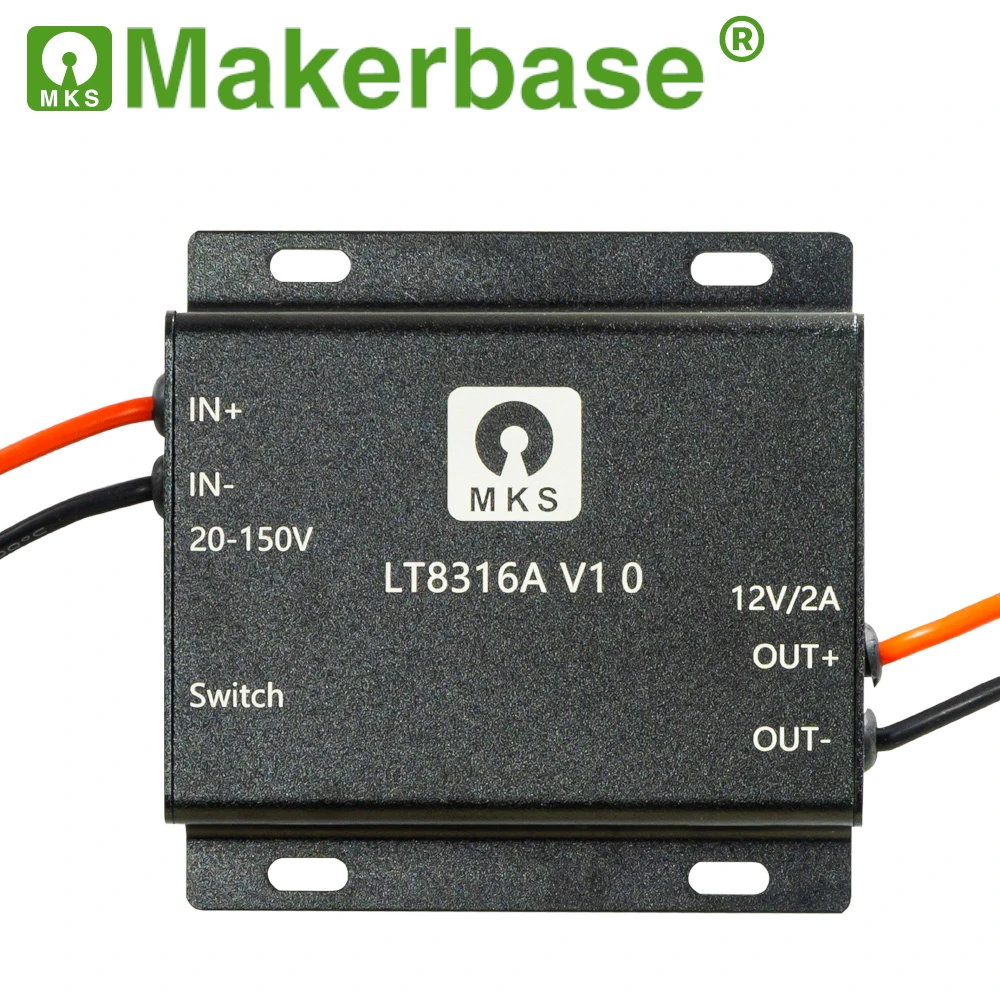 

MKS VESC LT8316A Power Step-Down Module 20V-150V to 12V/2A Voltage Conversion