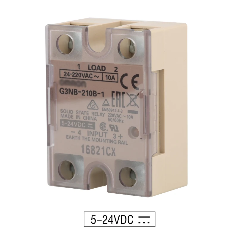 Mellow Genuine G3NB-210B-1 DC5 24V Solid State Relay (SSR) For Voron 2.4 Trident VzBot 3D Printer