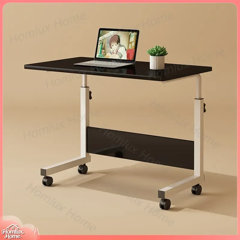Adjustable Height Lazy Computer Desk Removable Bedside Table Lifting Study Desk for Bedroom Home Office Student Dormitory